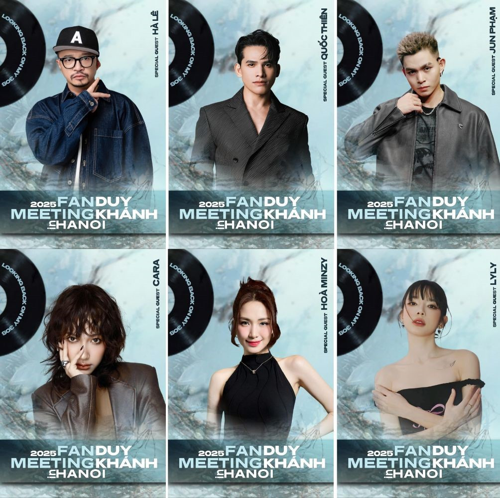 Hiện tại, 9/10 khách mời đã lộ diện gồm Hà Lê, Quốc Thiên, Jun Phạm, Cara Phương, Hòa Minzy, LyLy. Fan dự đoán nhân vật cuối cùng sẽ là "anh Nui" Bùi Công Nam. Hiện tại, 9/10 khách mời đã lộ diện gồm Hà Lê, Quốc Thiên, Jun Phạm, Cara Phương, Hòa Minzy, LyLy. Fan dự đoán nhân vật cuối cùng sẽ là "anh Nui" Bùi Công Nam.