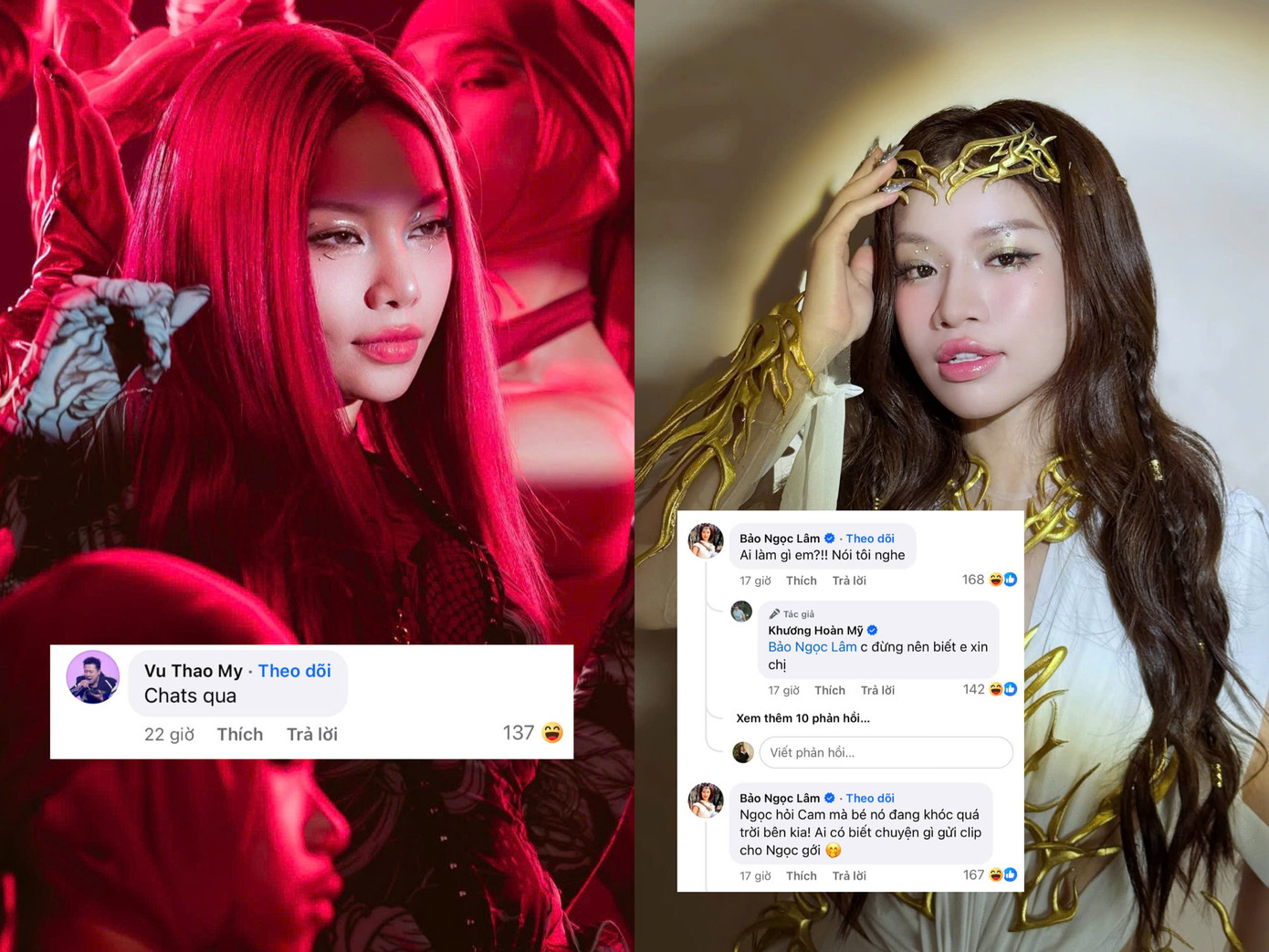 Phản ứng của dàn Em Xinh trước màn "dìm hàng". Phản ứng của dàn Em Xinh trước màn "dìm hàng".