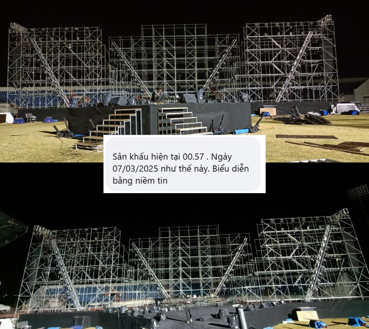 Dù có sự tham gia của nhiều nghệ sĩ đình đám, khâu tổ chức của sự kiện lại khiến khán giả hoài nghi về tính chuyên nghiệp.