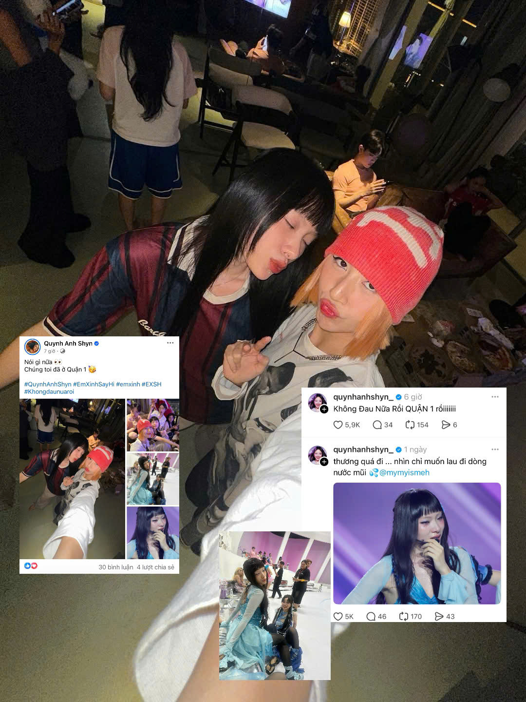 Quỳnh Anh Shyn nhân thời cơ để "dìm" Mỹ Mỹ.