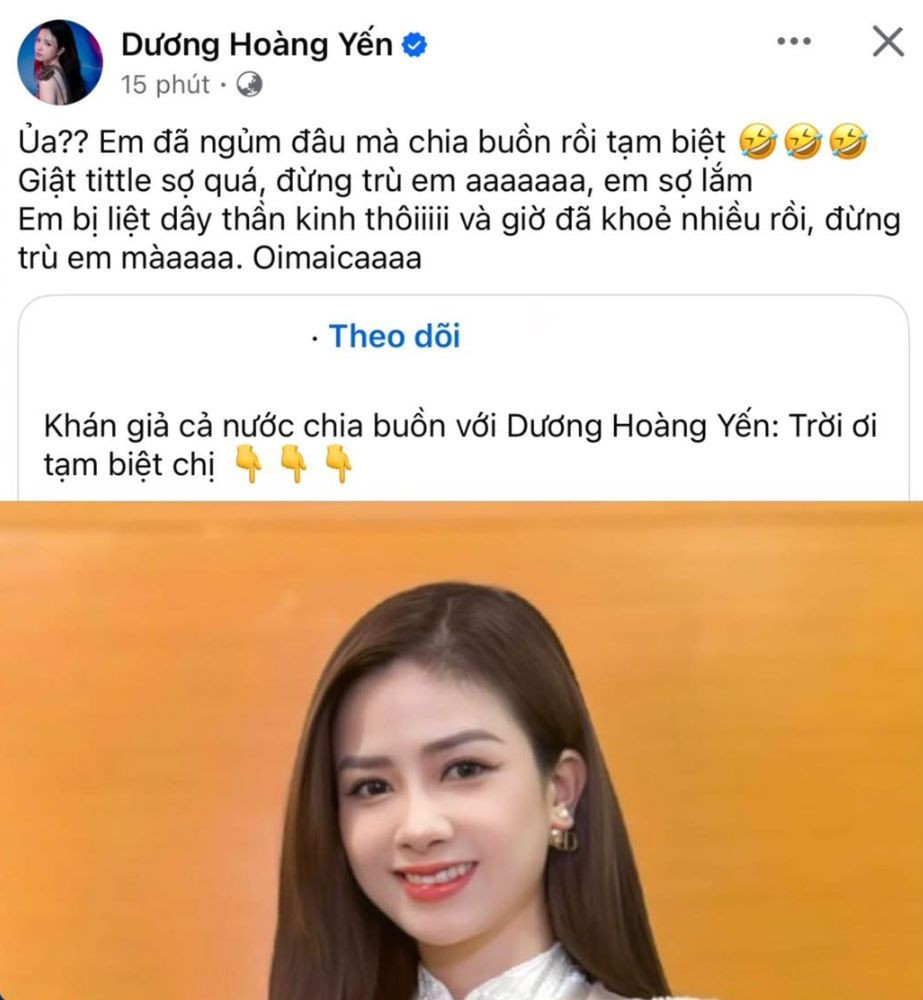 "Cô giáo Yến" hoang mang trước thông tin vô căn cứ. "Cô giáo Yến" hoang mang trước thông tin vô căn cứ.