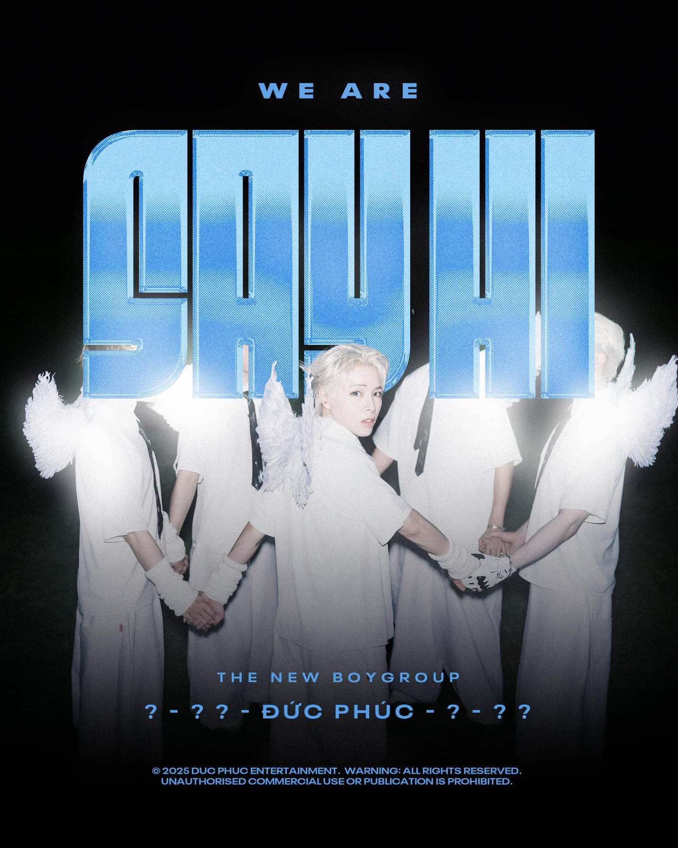 Đội hình nhóm nhạc mới gồm Đức Phúc, ERIK, Hùng Huỳnh, NICKY và Vũ Thịnh.