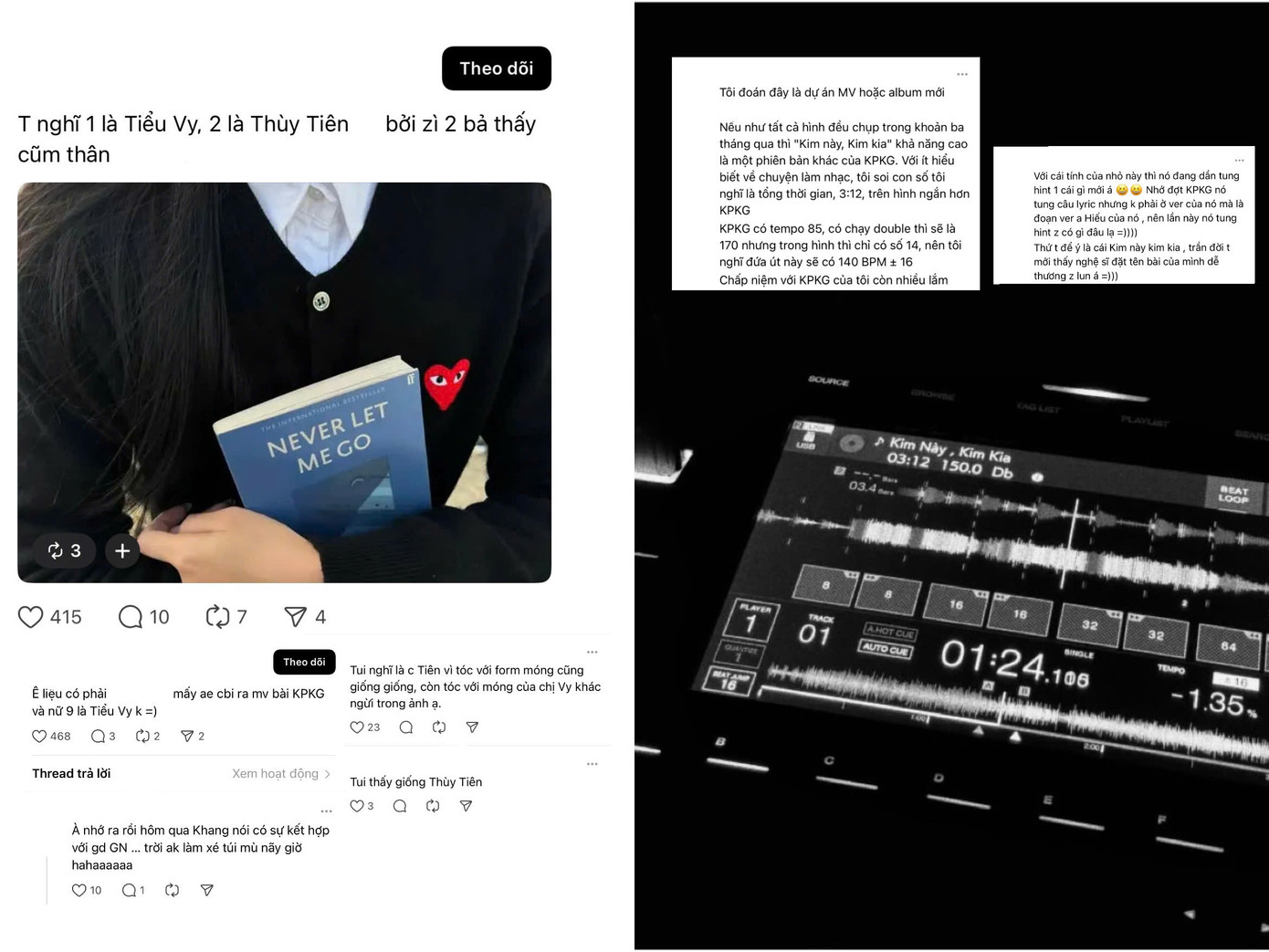 Những suy đoán của khán giả về sản phẩm lần này.