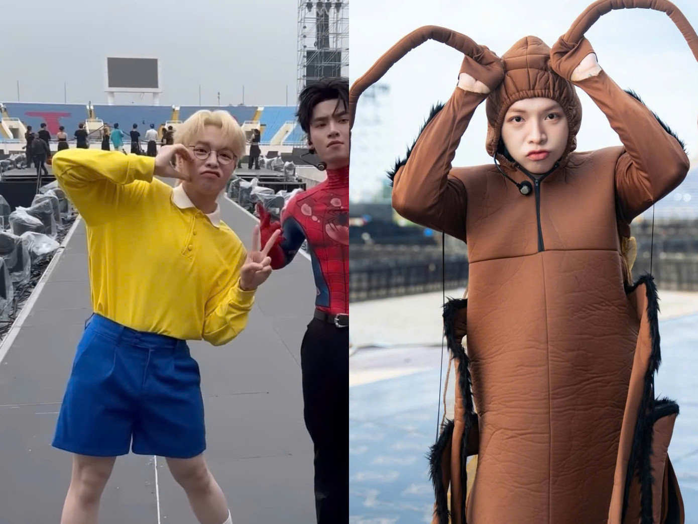 Hết làm nhân vật hoạt hình, Erik và Đức Phúc chuyển sang hệ &quot;động vật&quot;.