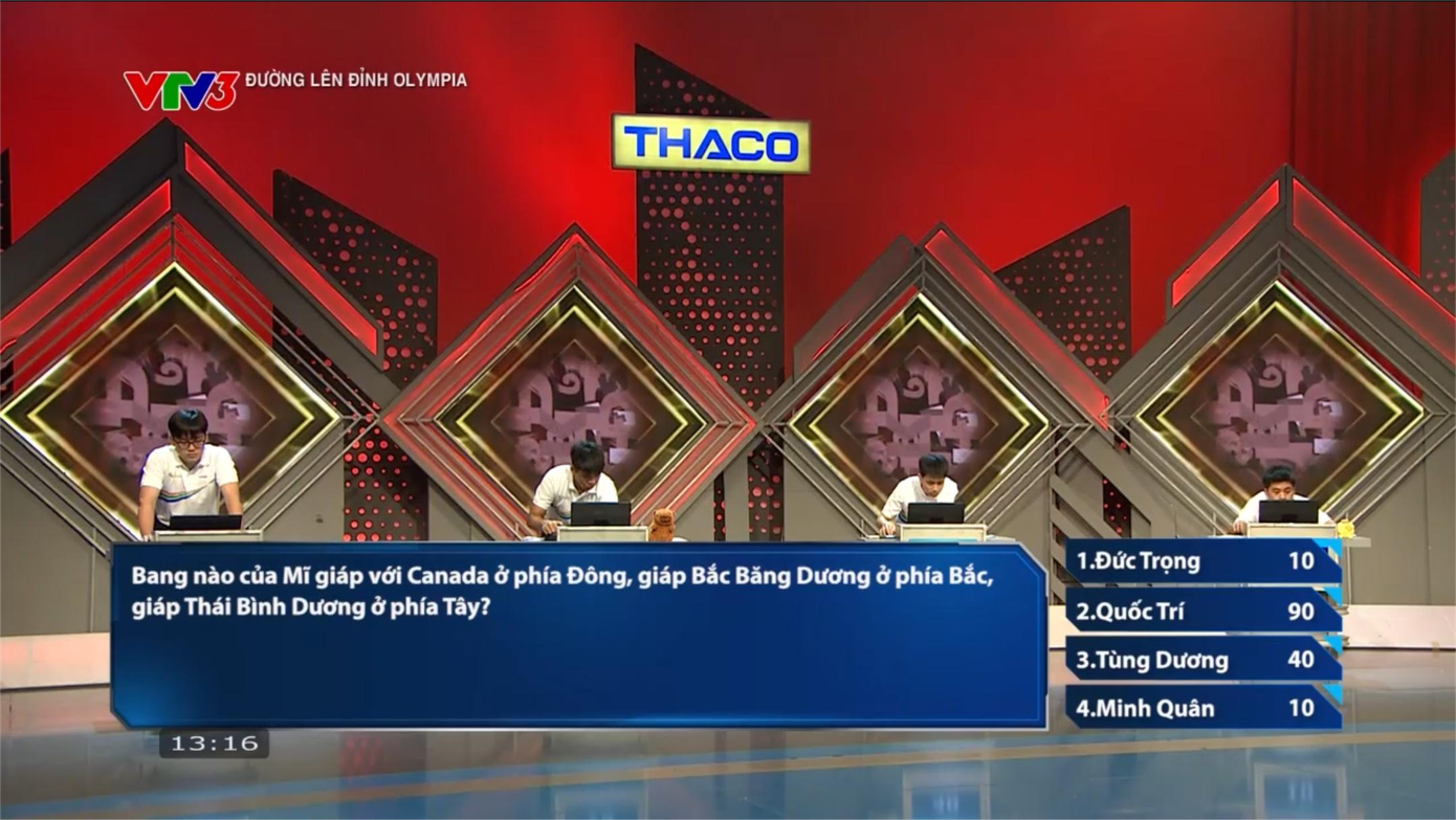 Các thí sinh trong phần thi Khởi động chung. Các thí sinh trong phần thi Khởi động chung.