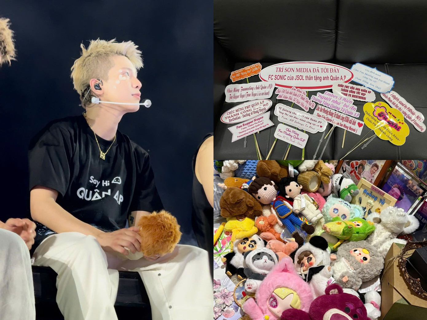 Dưới phần bình luận, nhiều fan xác nhận rằng họ đã thấy món quà của mình nằm trong &quot;rương kho báu&quot; của Quân A.P và bày tỏ niềm hạnh phúc. Nguồn: @qindyyy