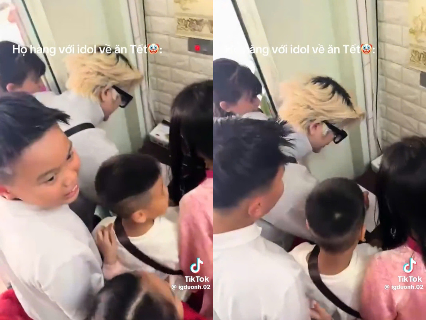 Cháu RHYDER xếp hàng dài đợi chú ký tặng.