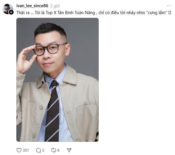 Một số phản ứng đáng yêu của thầy giáo thanh nhạc trước tin đồn về Top X.