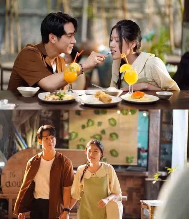 Cả hai từng là cặp đôi màn ảnh gây sốt trong Nhà Bà Nữ.
