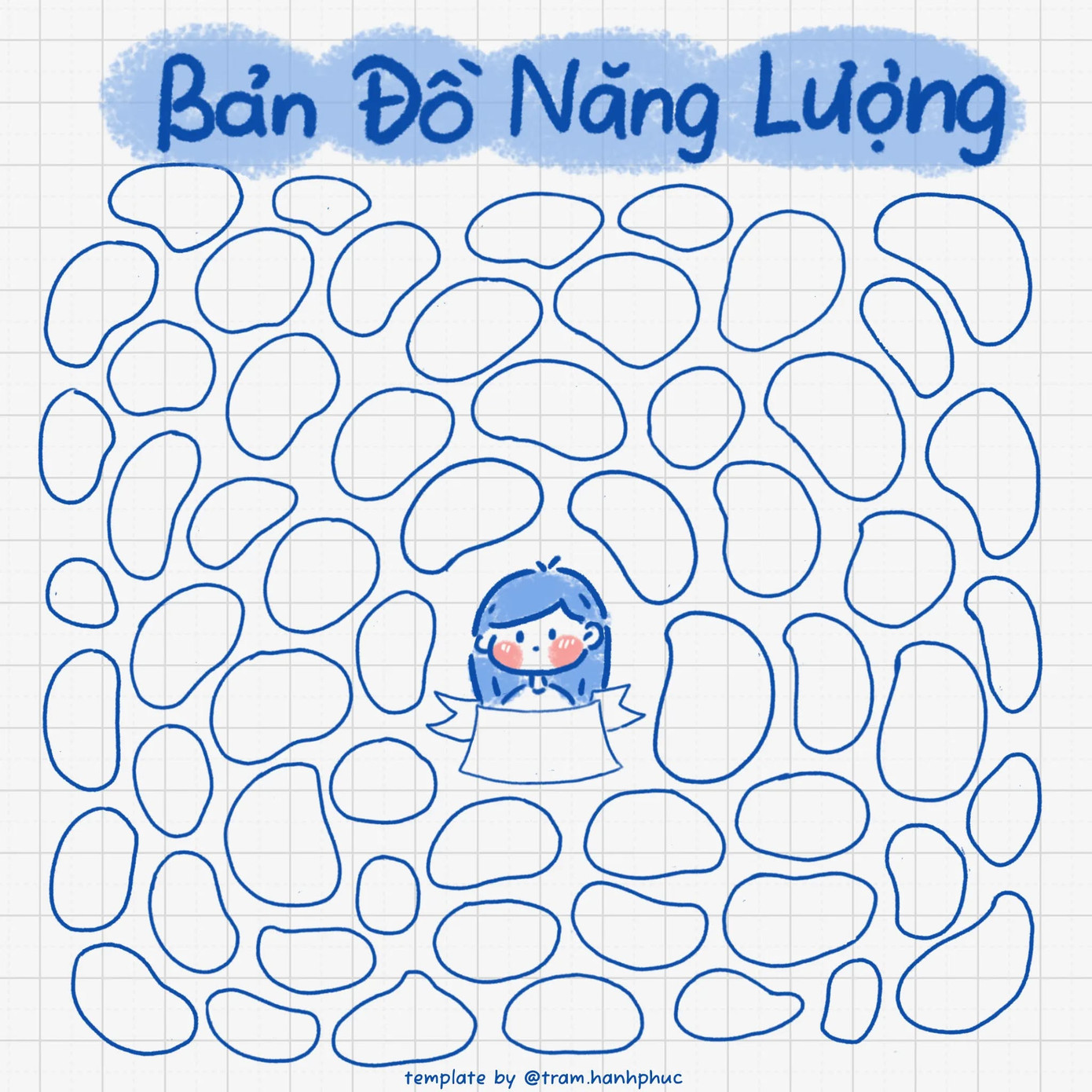 Hình thiết kế sẵn được chủ nhân bài viết chia sẻ để các bạn trẻ có thể thuận tiện &quot;bắt trend&quot;. Nguồn: @tram.hanhphuc