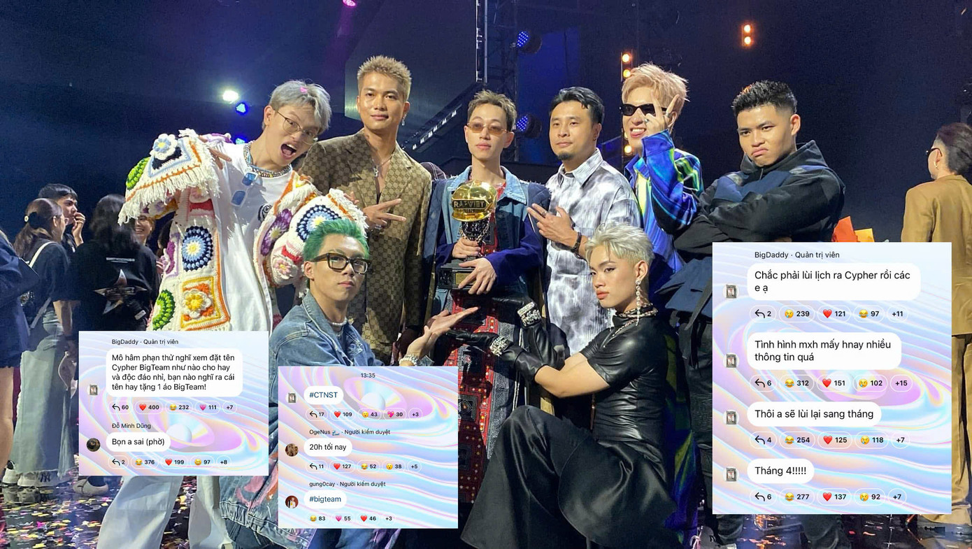 Đây được xem là cú bắt tay thế kỷ giữa hai thế hệ học trò của BigDaddy. Đây được xem là cú bắt tay thế kỷ giữa hai thế hệ học trò của BigDaddy.