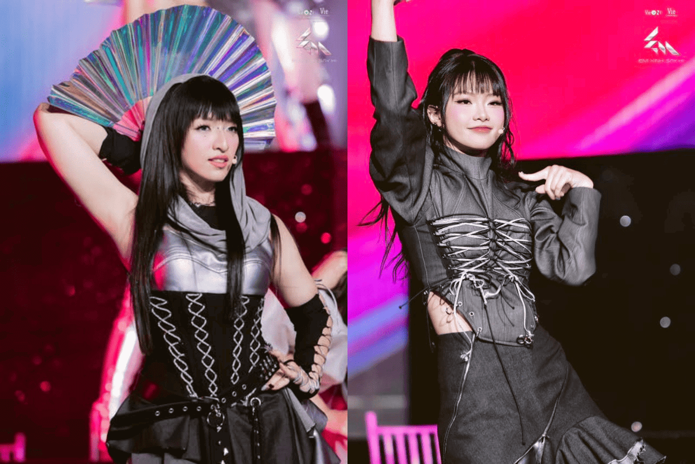 Đào Tử A1J và Ánh Sáng AZA cũng kịp ghi điểm nhờ đoạn rap &quot;ăn tiền&quot;.