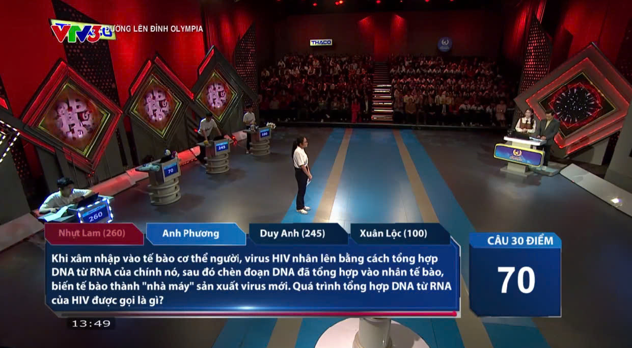 Nhựt Lam một lần nữa thể hiện bản lĩnh của mình trong vòng thi Về đích.