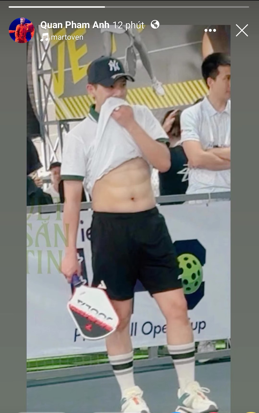 Bức ảnh Quân A.P đăng tải.