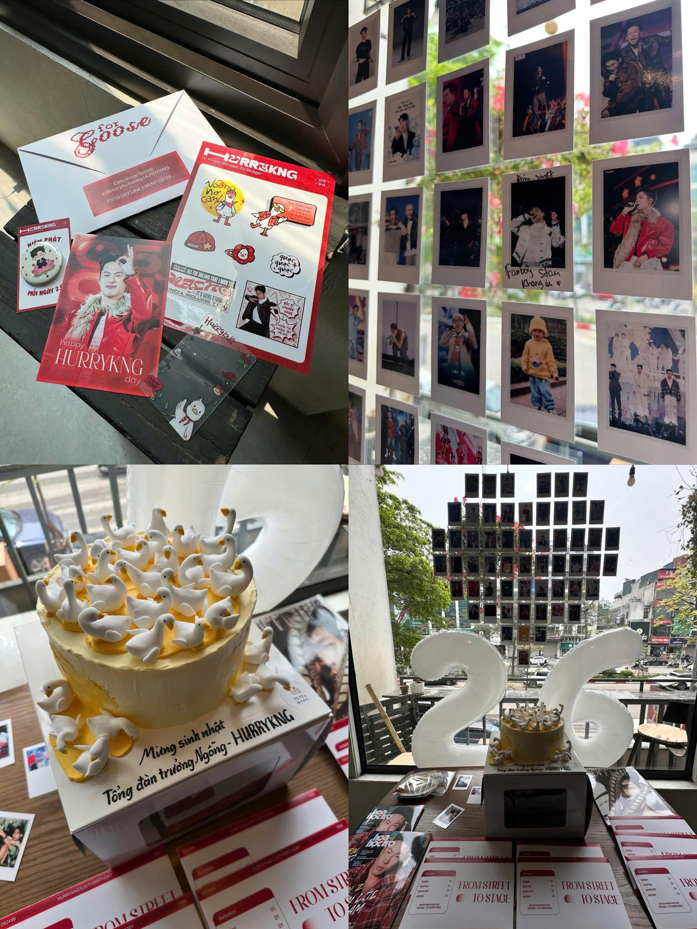 Bữa tiệc sinh nhật được các "Ngỗng con" chuẩn bị chu đáo. Nguồn: @dbin.smtt (Threads) Bữa tiệc sinh nhật được các "Ngỗng con" chuẩn bị chu đáo. Nguồn: @dbin.smtt (Threads)