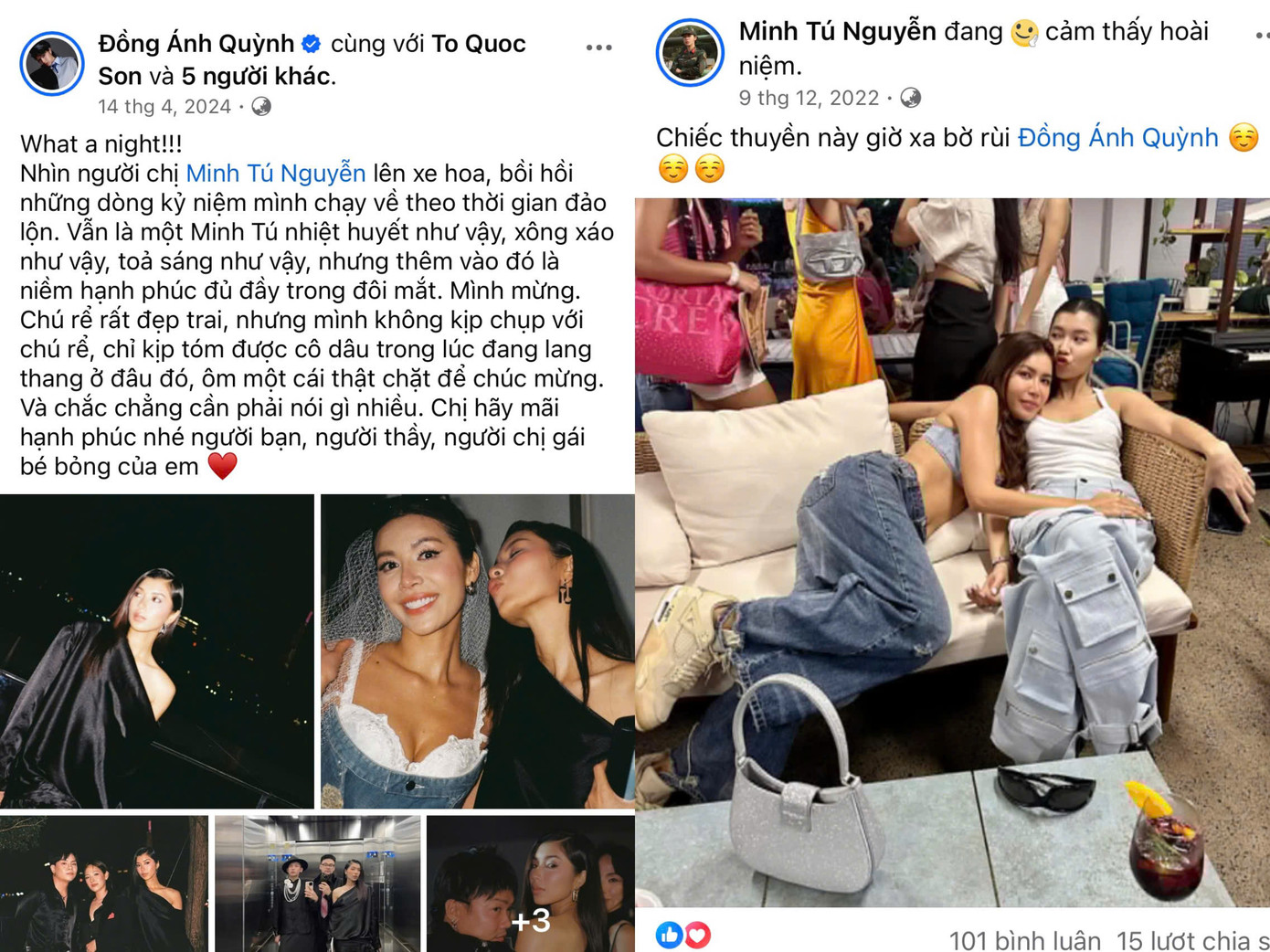 Minh Tú cũng từng xác nhận thuyền nay đã &quot;xa bờ&quot; kể từ khi cô công khai hẹn hò.