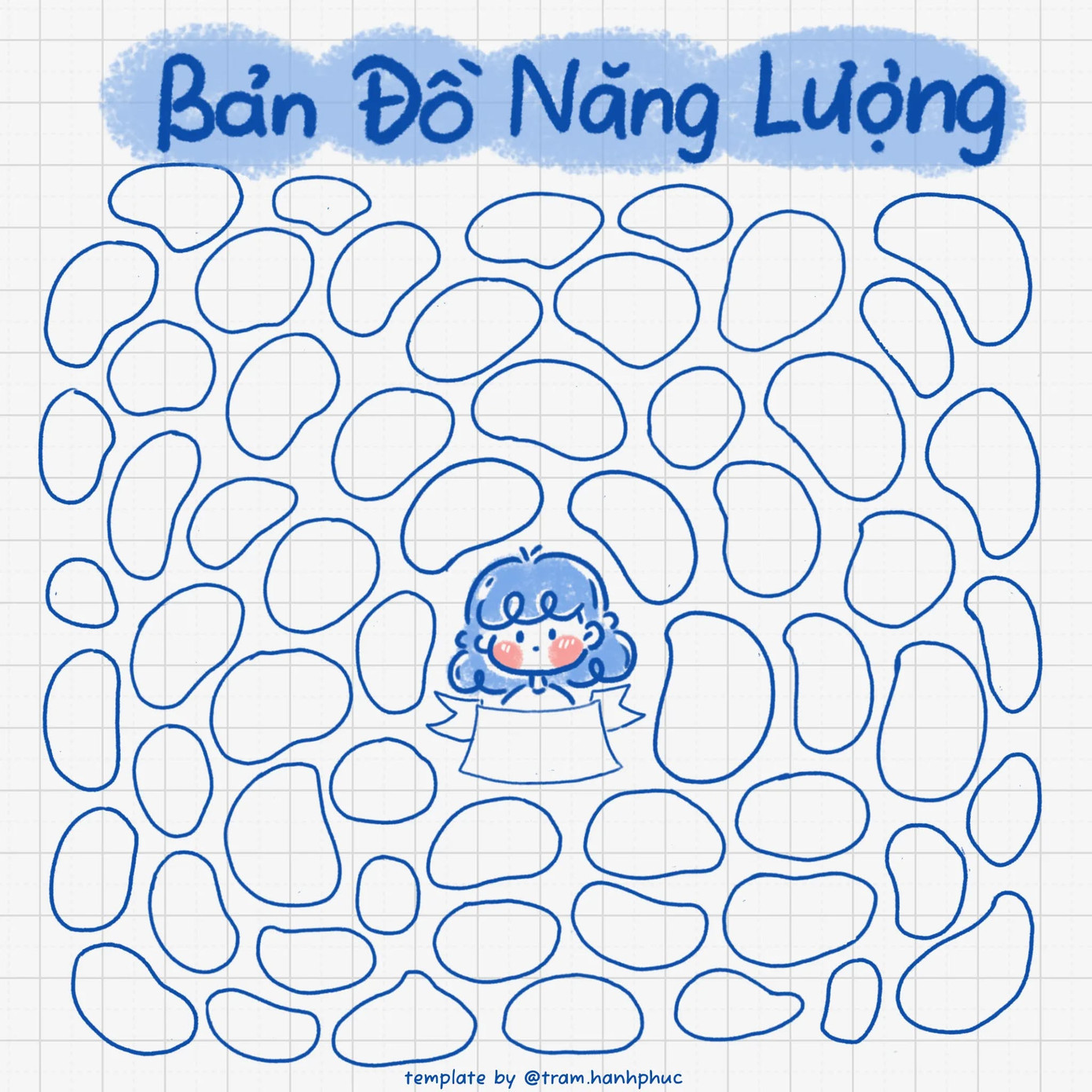 Hình thiết kế sẵn được chủ nhân bài viết chia sẻ để các bạn trẻ có thể thuận tiện &quot;bắt trend&quot;. Nguồn: @tram.hanhphuc