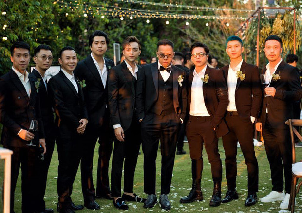 Tổ đội SpaceSpeakers góp mặt trong đám cưới Tóc Tiên - Touliver vào năm 2020. Ảnh: FBNV.