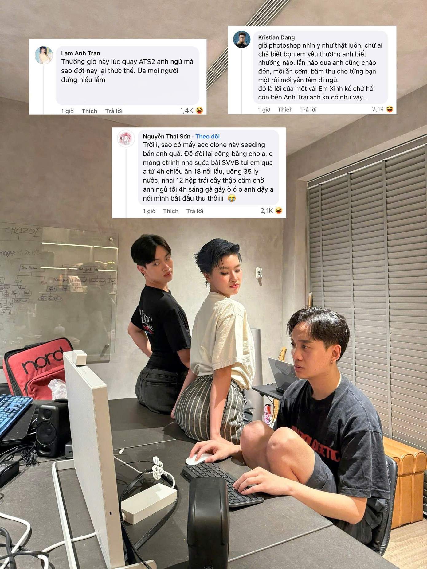 Bị đàn anh "tế", các anh em vừa xin lỗi vừa không quên "hơn thua". Bị đàn anh "tế", các anh em vừa xin lỗi vừa không quên "hơn thua".