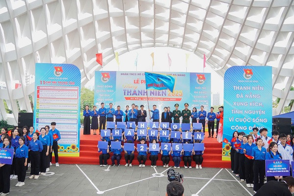 Lễ ra quân Tháng Thanh niên 2025 tại Đà Nẵng. Lễ ra quân Tháng Thanh niên 2025 tại Đà Nẵng.