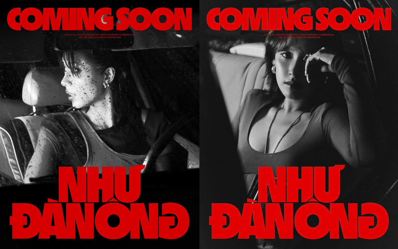 Đồng Ánh Quỳnh và Cara Phương bí ẩn trong poster đầu tiên của Như Đàn Ông. Đồng Ánh Quỳnh và Cara Phương bí ẩn trong poster đầu tiên của Như Đàn Ông.