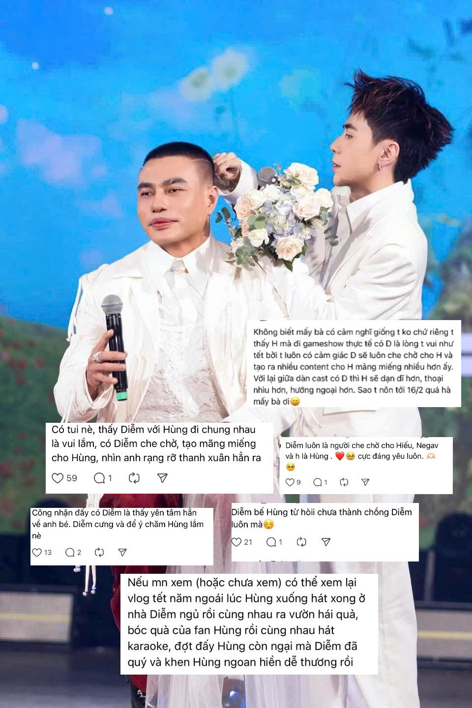 MUZIK an tâm khi có Dương Lâm bên cạnh Quang Hùng.