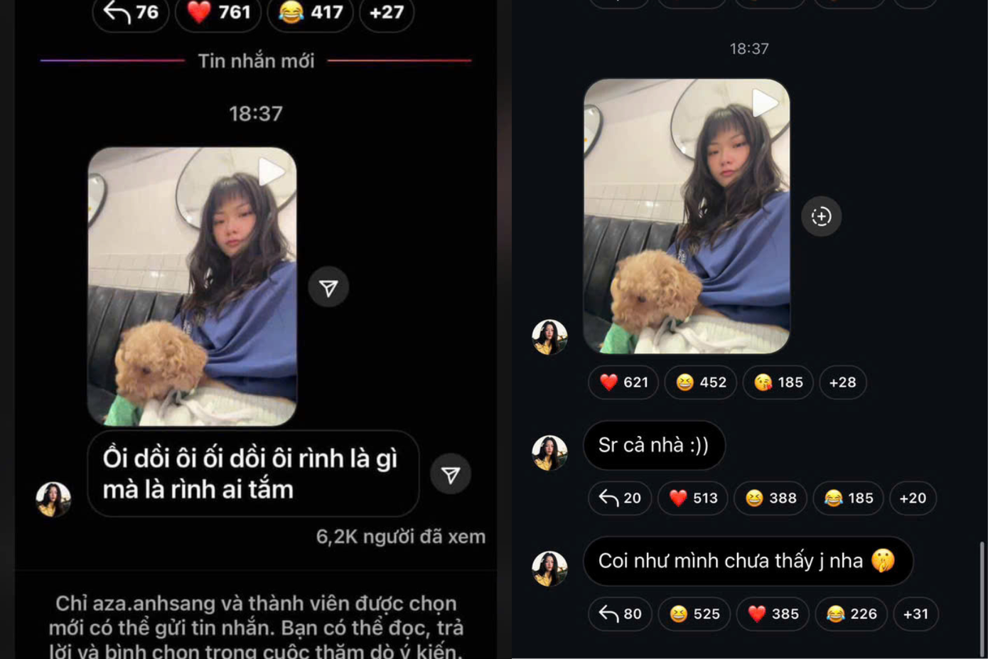 Câu đùa kém duyên của Ánh Sáng AZA khiến SUNDAYs "nóng mặt". Câu đùa kém duyên của Ánh Sáng AZA khiến SUNDAYs "nóng mặt".