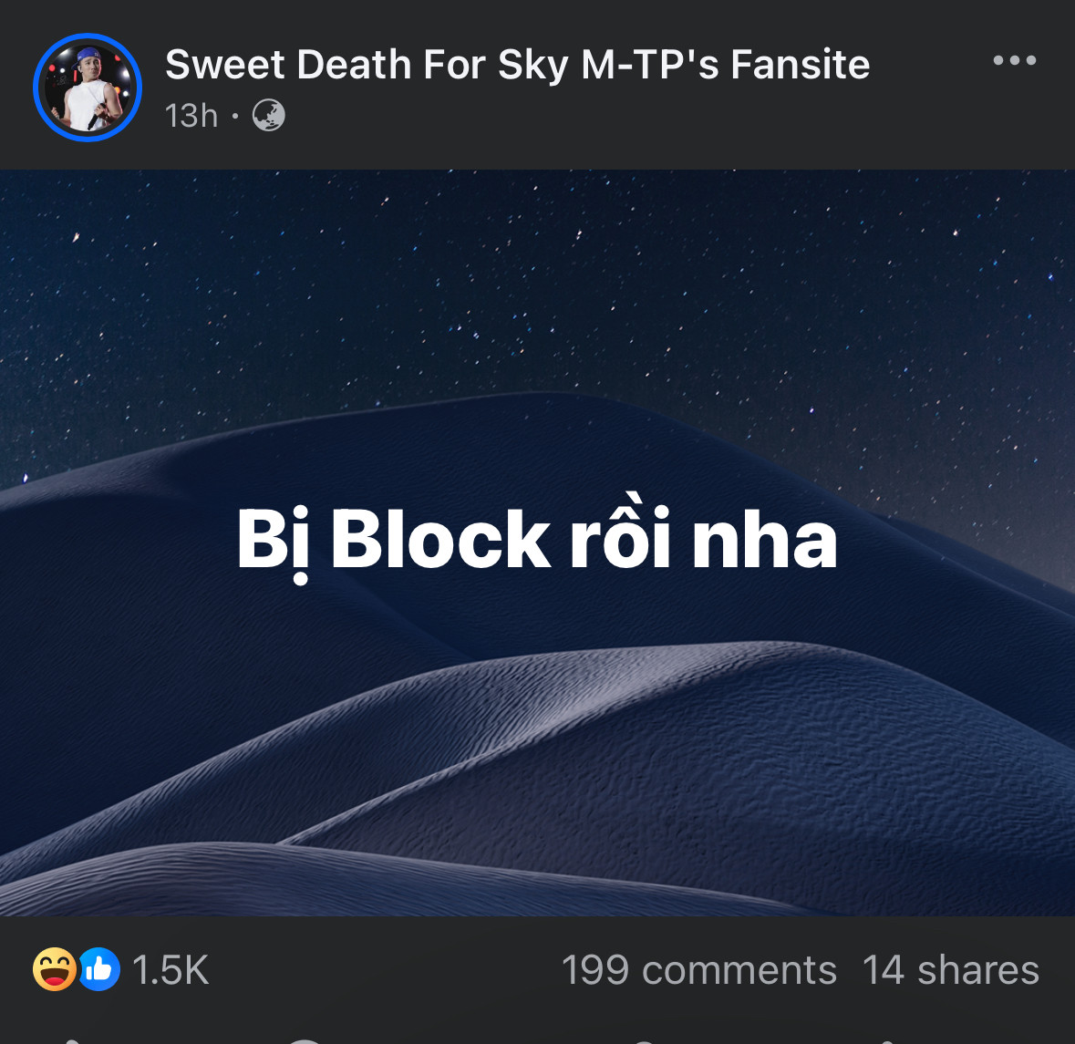 Fansite ruột của chủ tịch M-TP Entertainment chính thức bị thần tượng "dỗi".