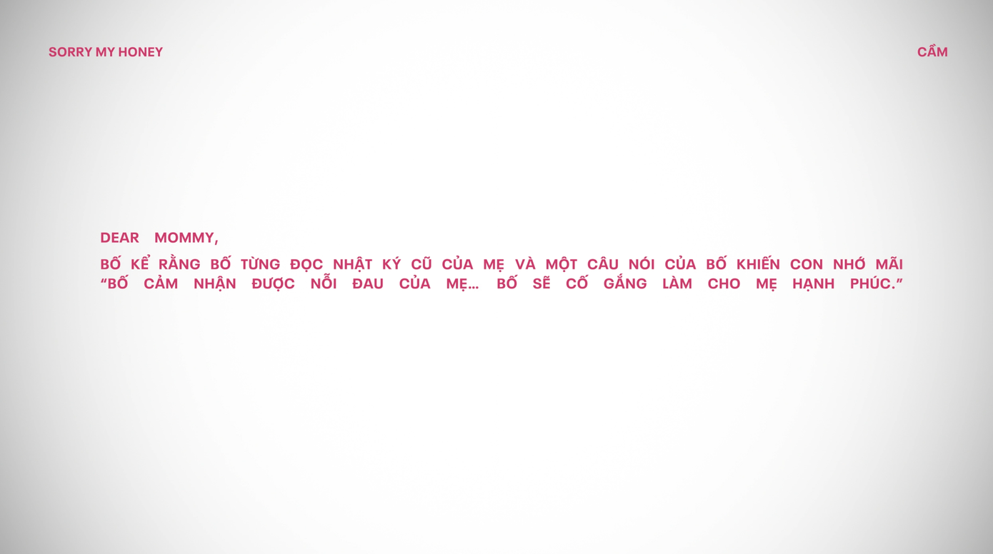 Đôi điều nam ca sĩ Duy Mạnh chia sẻ sau khi kể với con gái về những dòng nhật ký của vợ.