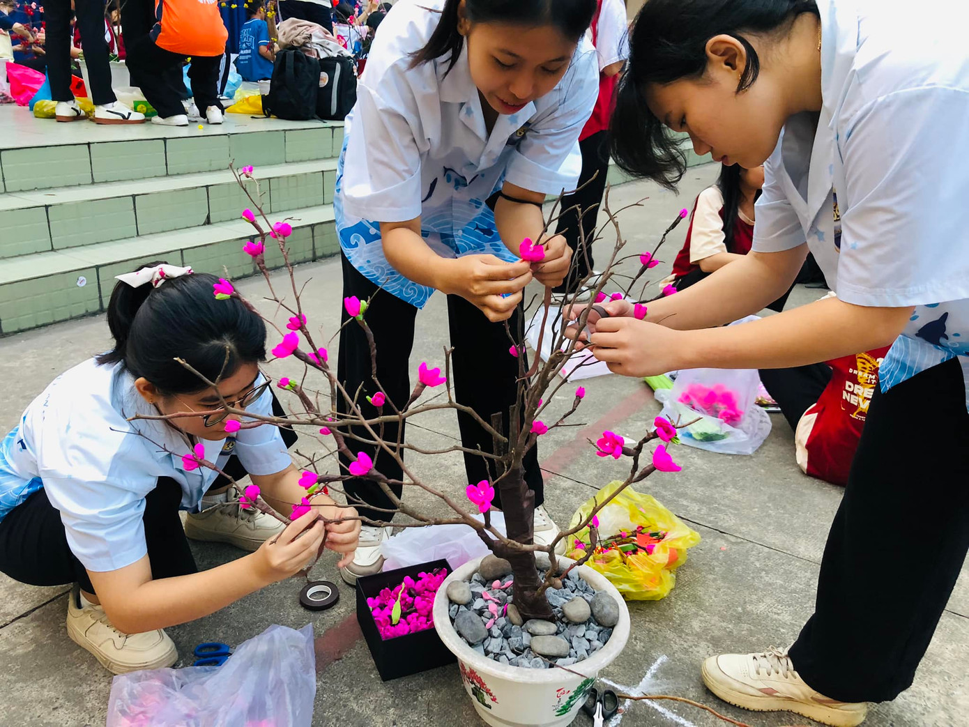 Ảnh: Đoàn Trường THPT Nguyễn Hữu Cảnh Ảnh: Đoàn Trường THPT Nguyễn Hữu Cảnh