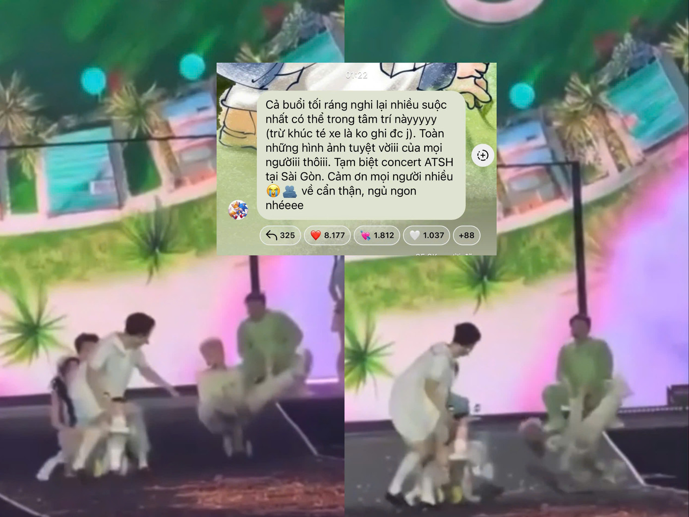 JSOL và sự cố &quot;té xe&quot; trước hàng triệu khán giả khiến anh muốn quên cũng không quên được.