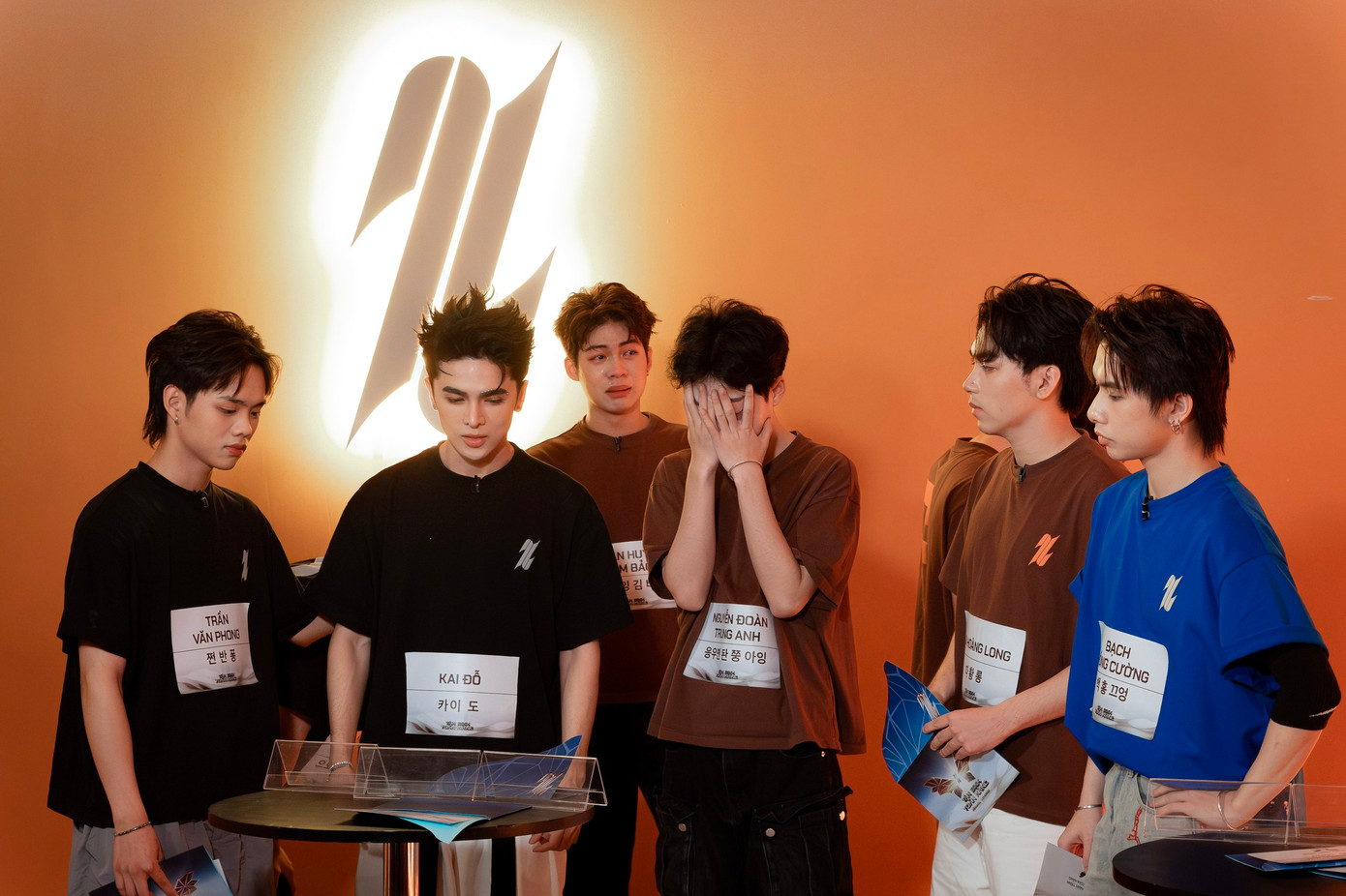 Trung Anh là chàng trai sống tình cảm, từng khóc "lụt" chương trình khi đồng đội Kai Đỗ phải ra về. Nguồn ảnh: BTC. Trung Anh là chàng trai sống tình cảm, từng khóc "lụt" chương trình khi đồng đội Kai Đỗ phải ra về. Nguồn ảnh: BTC.