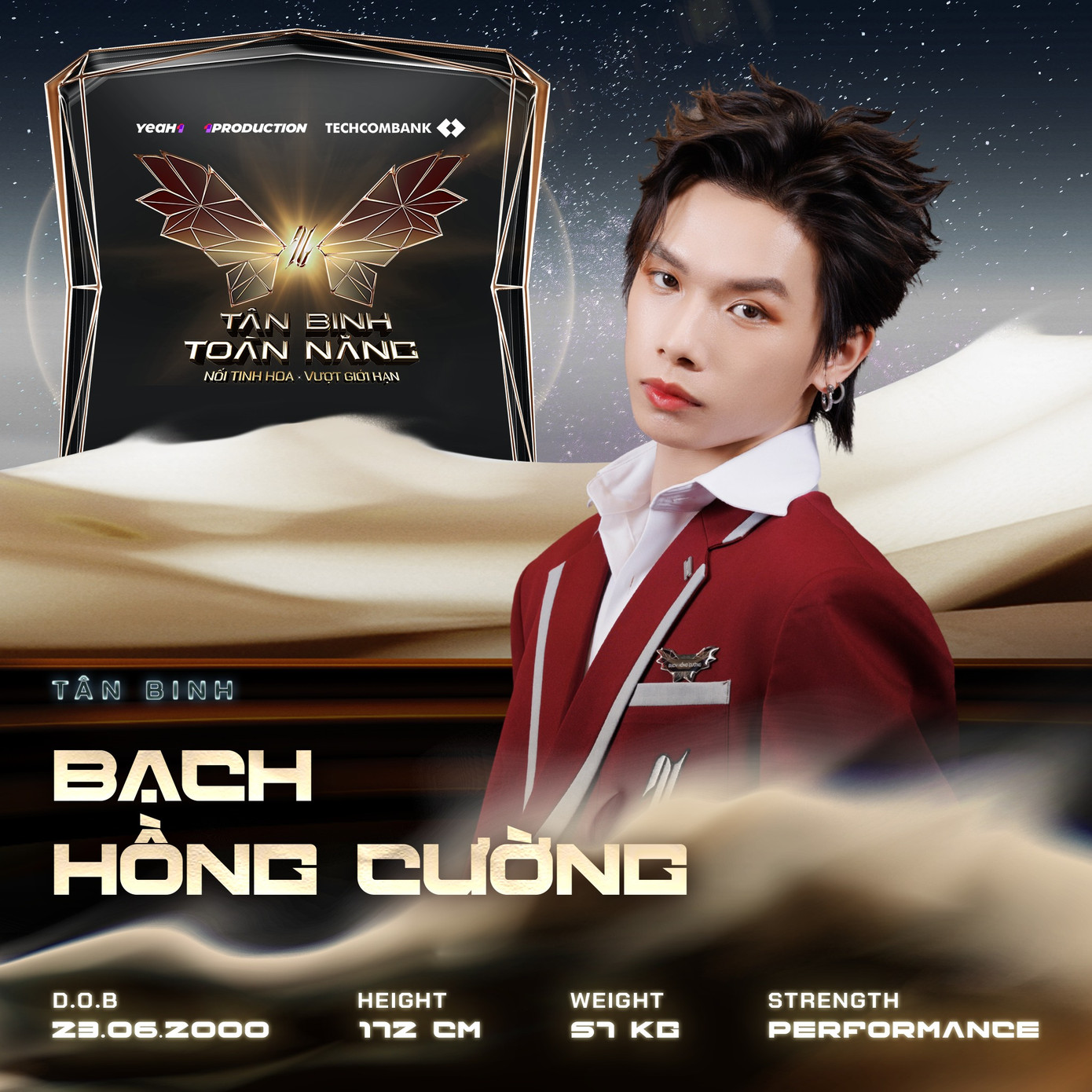 Nhiều khán giả đặt "ngôi sao hy vọng" vào Cường Bạch. Nguồn ảnh: BTC.