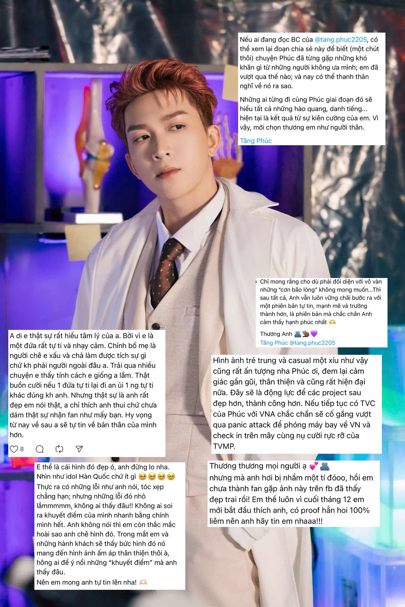 Nhiều người hâm mộ đồng cảm với anh và cho biết bức ảnh đó không có gì là xấu cả.