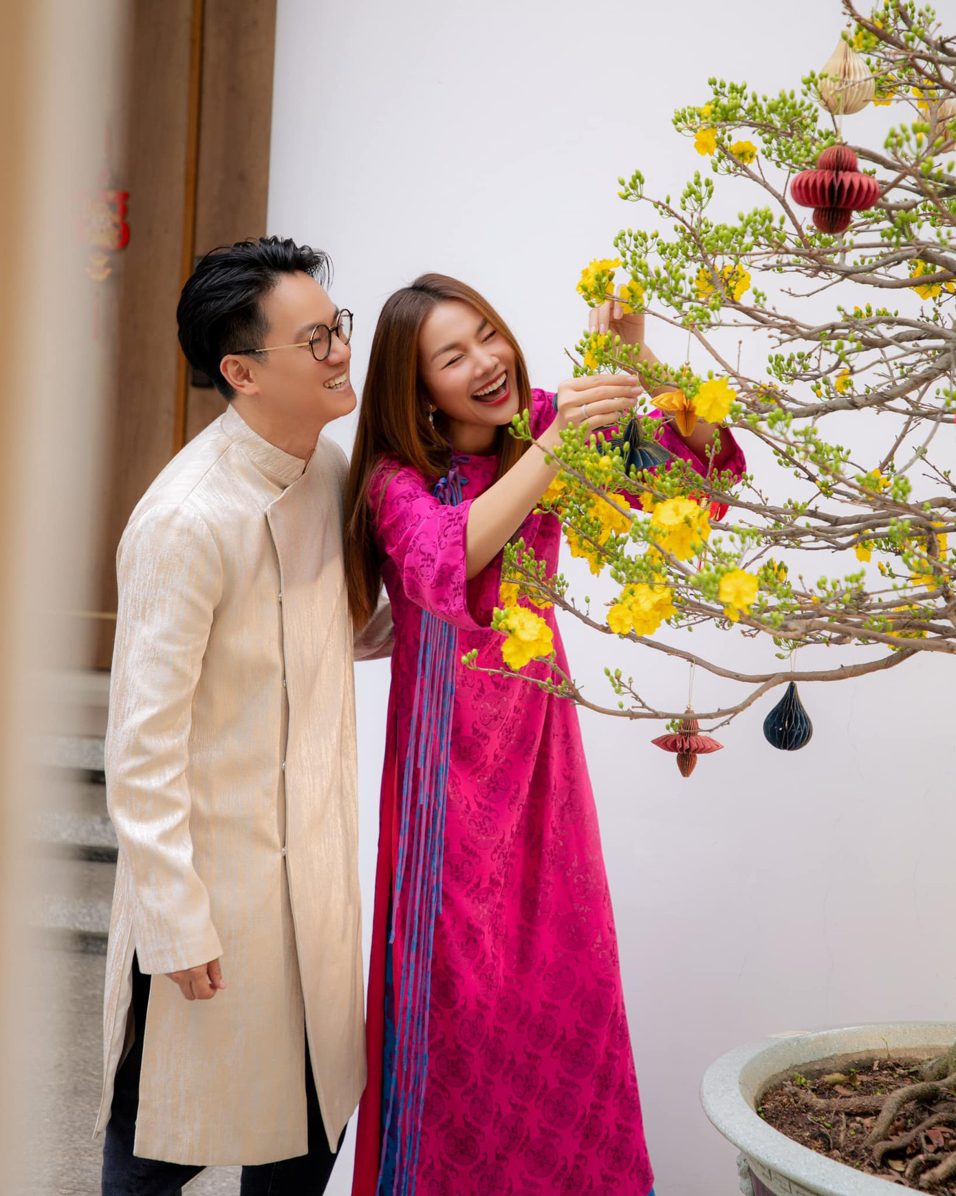 Vợ chồng siêu mẫu Thanh Hằng. Vợ chồng siêu mẫu Thanh Hằng.