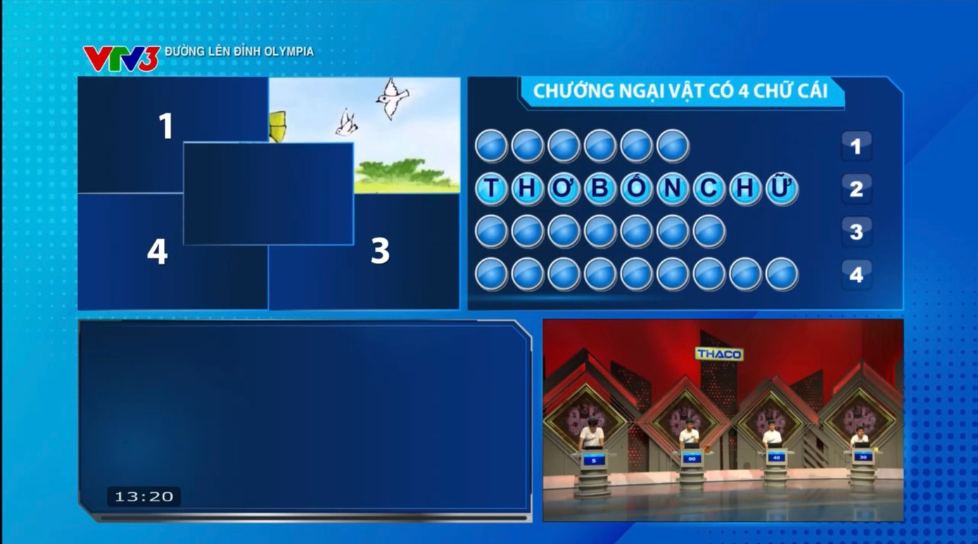 Chướng ngại vật giúp Minh Quân rút ngắn khoảng cách với Quốc Trí. Chướng ngại vật giúp Minh Quân rút ngắn khoảng cách với Quốc Trí.