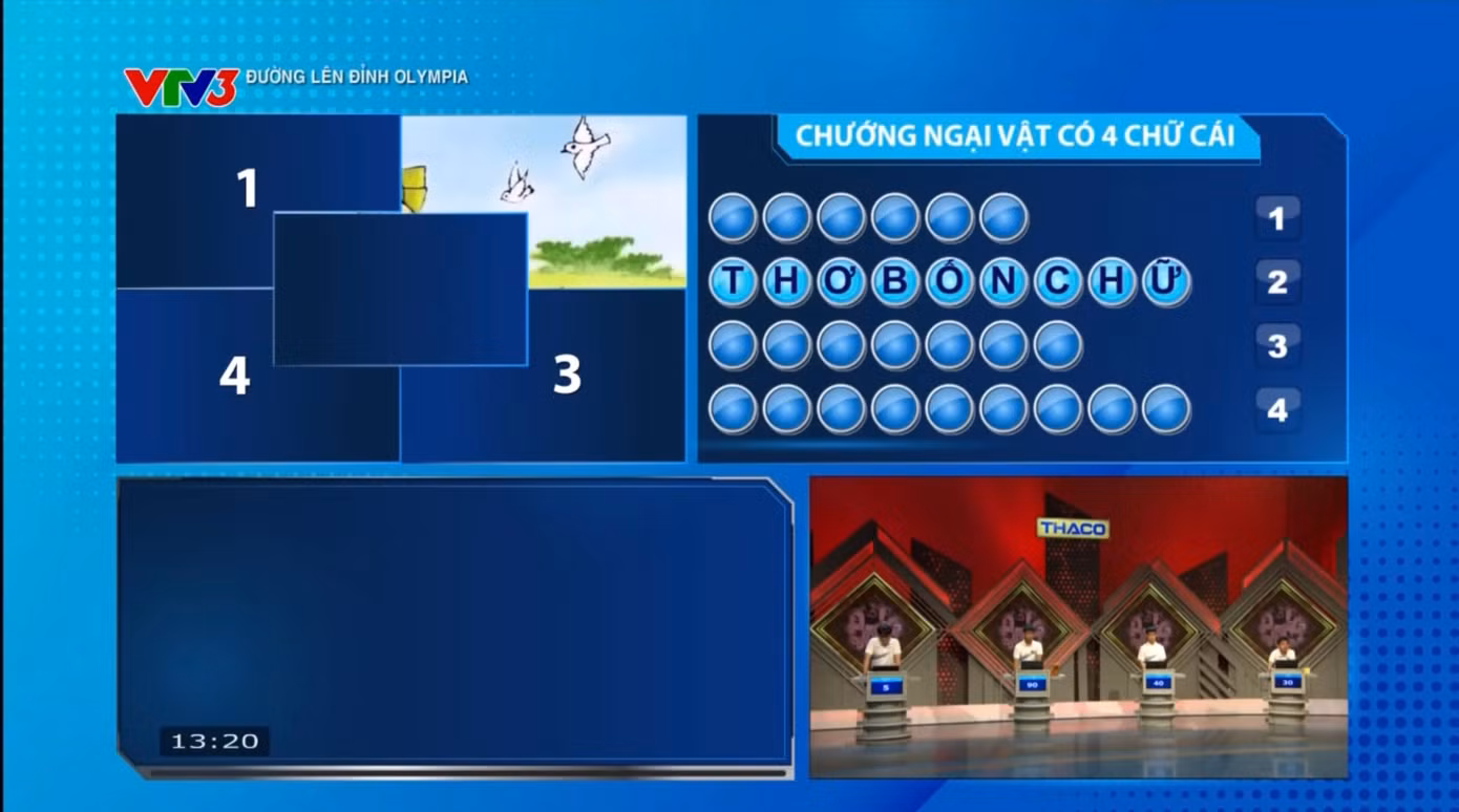 Chướng ngại vật giúp Minh Quân rút ngắn khoảng cách với Quốc Trí.