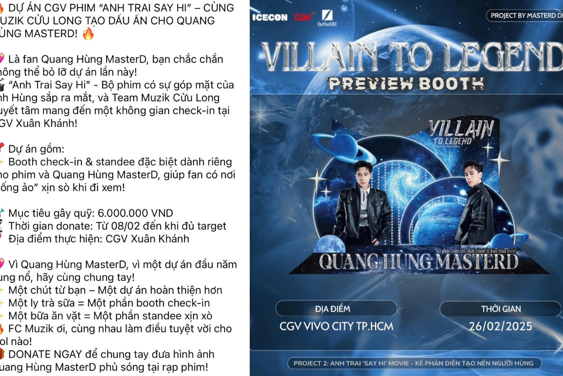 Tinh thần “đu idol không khoảng cách” của Muzik.