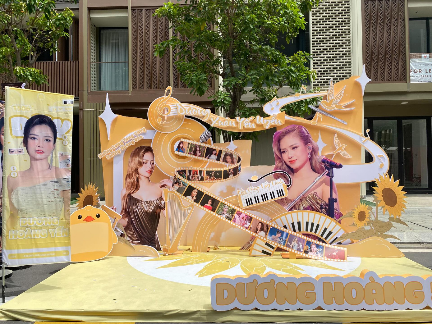 FC Dương Hoàng Yến sẽ có một lớp học nhạc trước thềm concert "lên nhạc" cùng cô giáo vào ngày mai. Ảnh: Threads @willankun