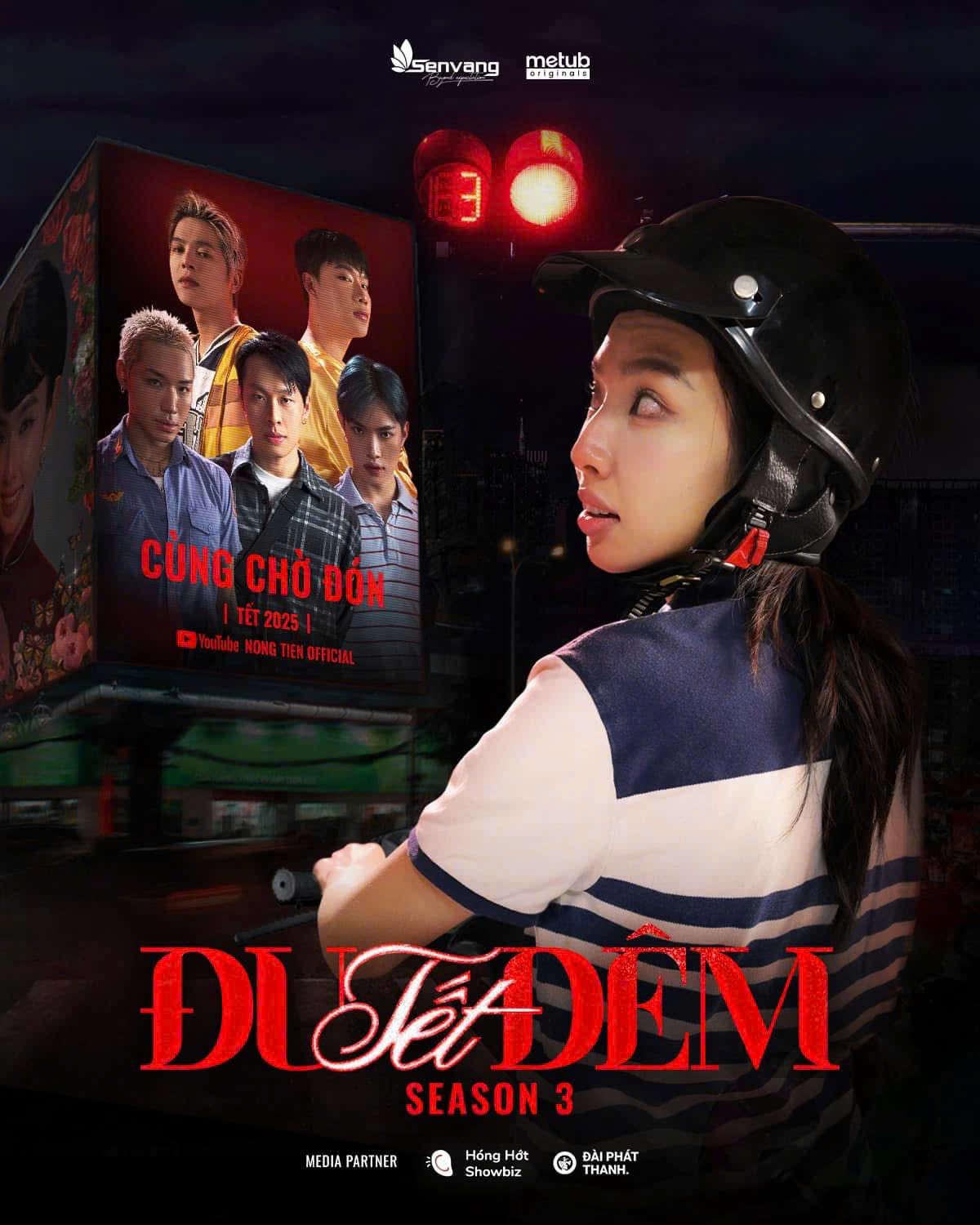 Hoa hậu Thùy Tiên thông báo về sự quay trở lại của series Đu Đêm với tên gọi Đu Tết Đêm.