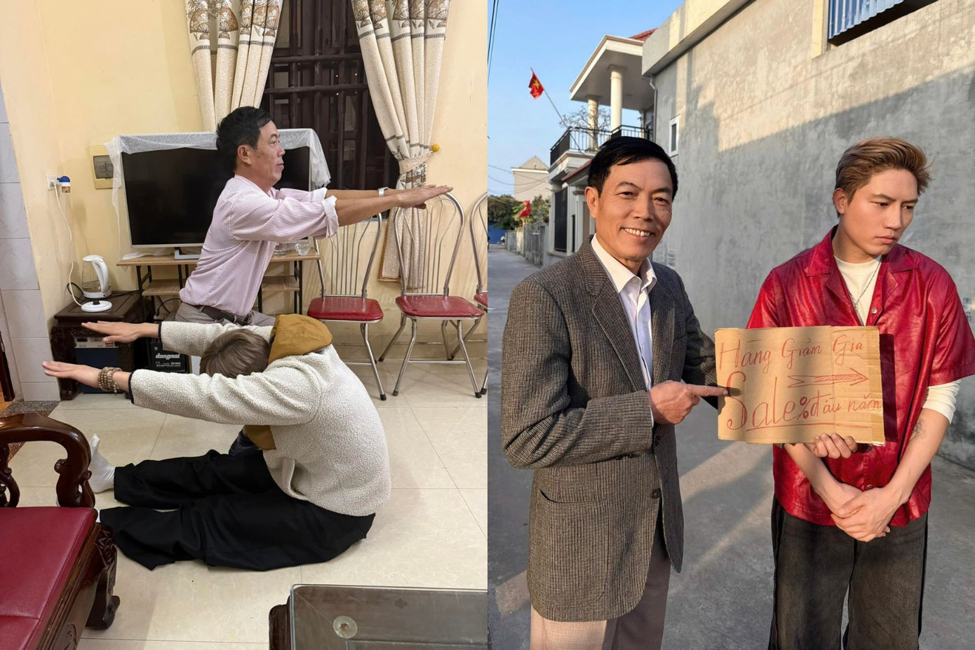 Bố con Anh Tú và trường hợp "nghỉ hưu gặp nghỉ Tết" nhận "bão haha". Các bài đăng nhận tương tác "khủng", từ vài chục đến hàng trăm nghìn lượt thích. Bố con Anh Tú và trường hợp "nghỉ hưu gặp nghỉ Tết" nhận "bão haha". Các bài đăng nhận tương tác "khủng", từ vài chục đến hàng trăm nghìn lượt thích.