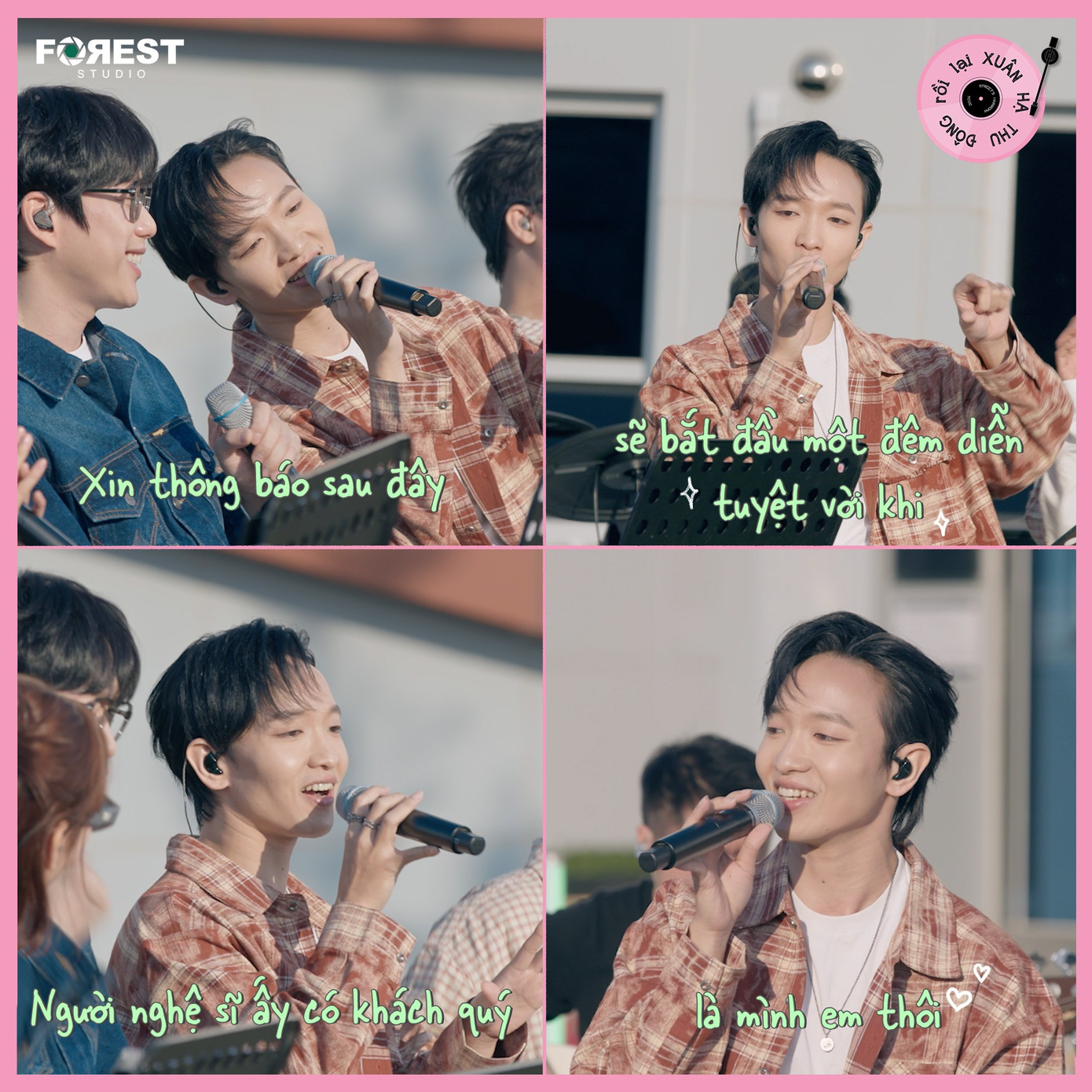 Nói về phần lời Việt của ca khúc, 10CM cho biết: "Tôi đã được đọc qua phần lời Tiếng Việt. Tôi thấy nó còn hay hơn lời tiếng Hàn của tôi nữa. Thật sự đấy! Nếu có dịp sang Việt Nam biểu diễn thì tôi sẽ tập bài hát này lời Tiếng Việt". Ảnh: Xuân Hạ Thu Đông, rồi lại Xuân Nói về phần lời Việt của ca khúc, 10CM cho biết: "Tôi đã được đọc qua phần lời Tiếng Việt. Tôi thấy nó còn hay hơn lời tiếng Hàn của tôi nữa. Thật sự đấy! Nếu có dịp sang Việt Nam biểu diễn thì tôi sẽ tập bài hát này lời Tiếng Việt". Ảnh: Xuân Hạ Thu Đông, rồi lại Xuân