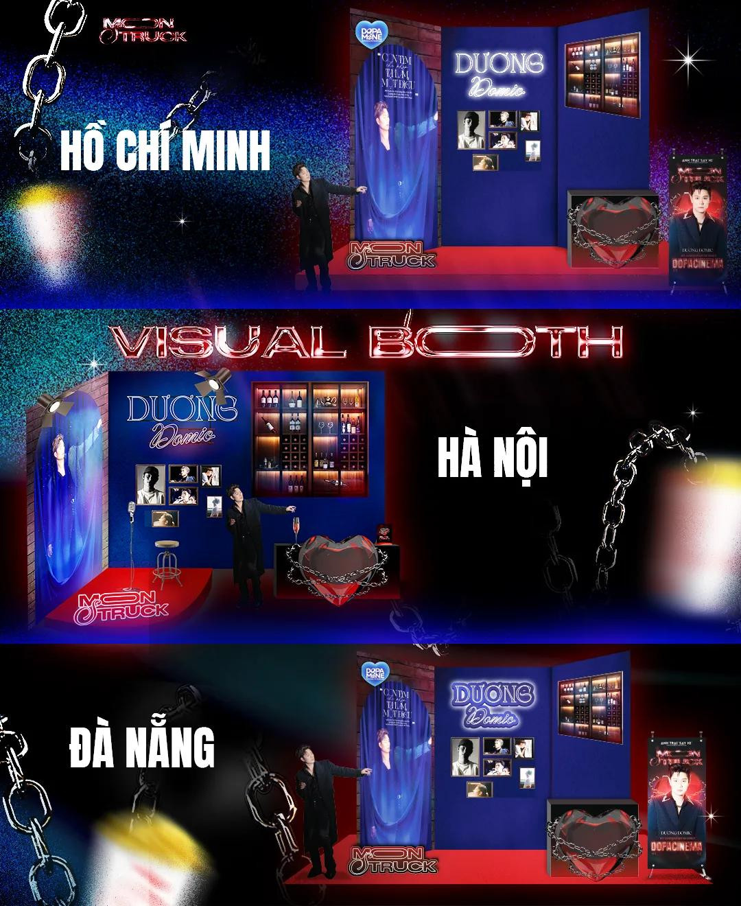 FC của Dương Domic hoàn thành xong booth check-in tại CGV 3 miền.