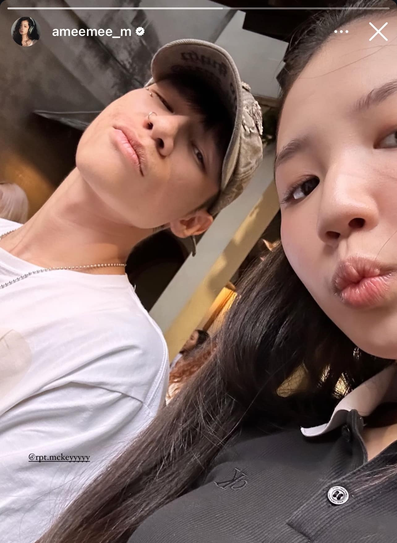 MCK và AMEE bỗng dưng vướng nghi vấn hẹn hò.