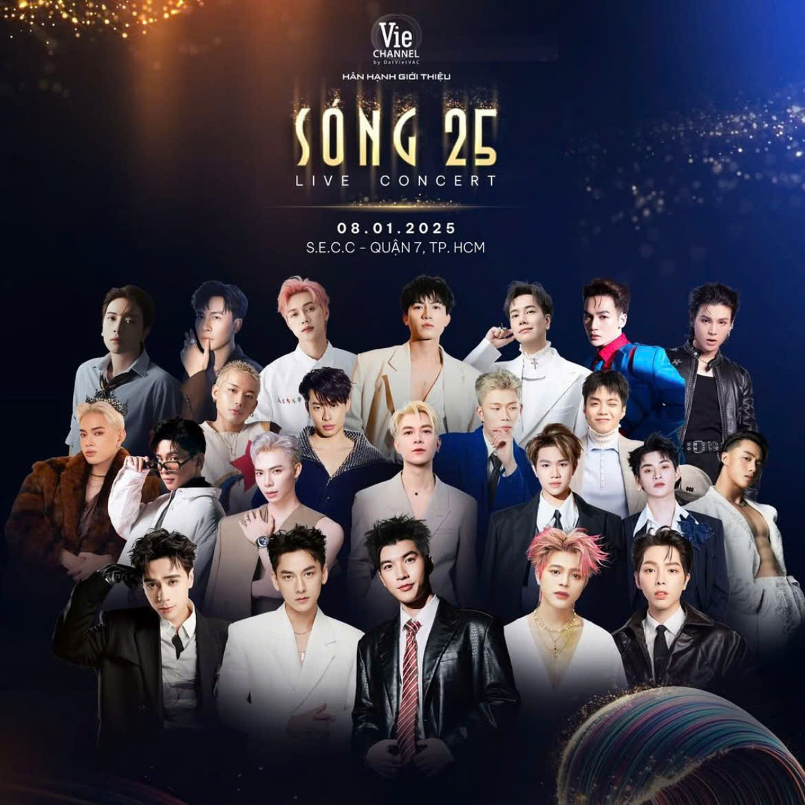 Tấm poster khiến fan bực bội vì thiếu một nghệ sĩ.