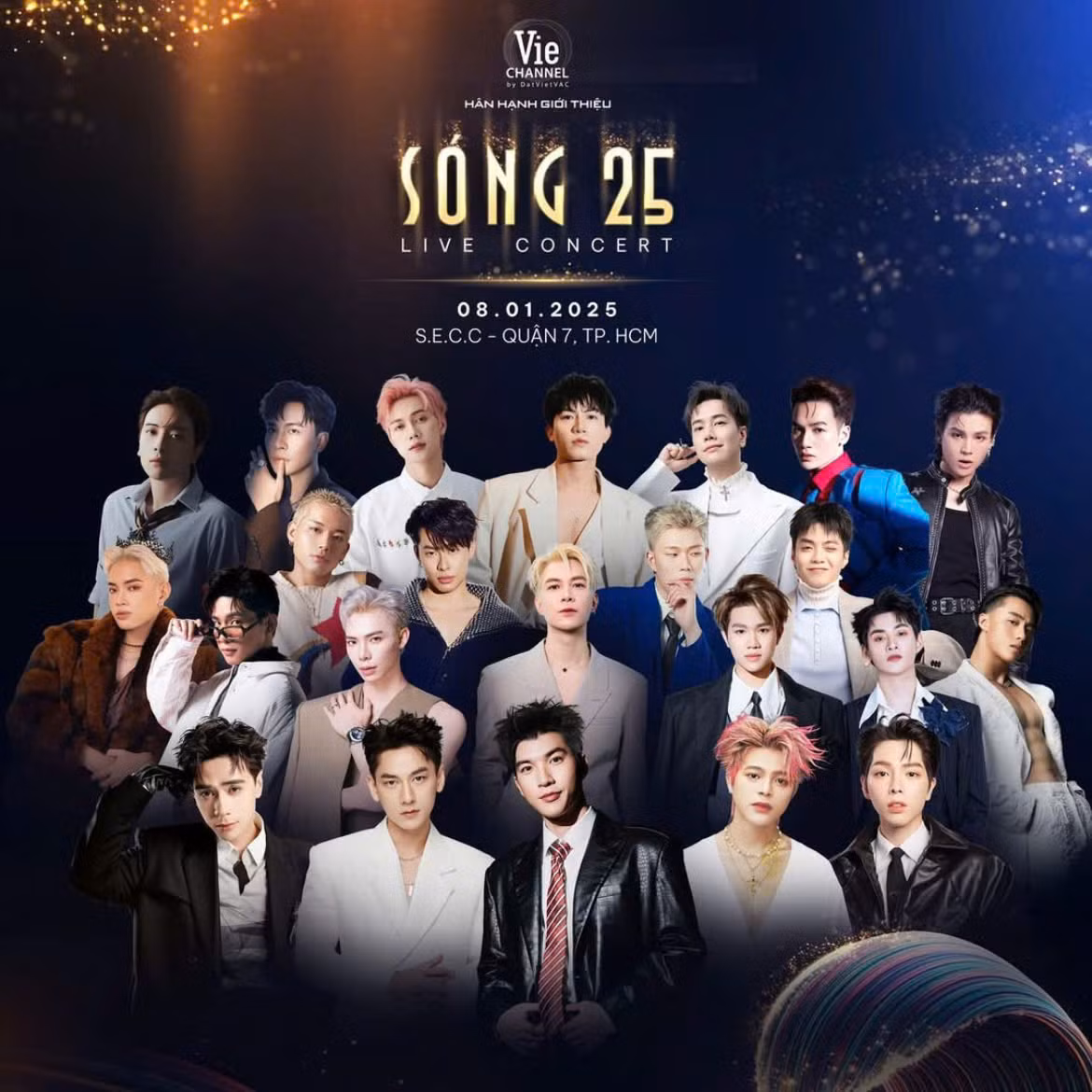 Tấm poster khiến fan bực bội vì thiếu một nghệ sĩ.