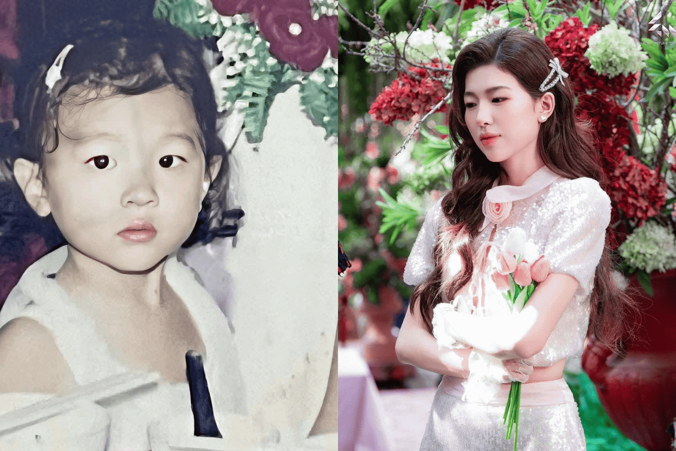 Lamoon mang nét đẹp trong trẻo, ngọt ngào từ ngày bé.