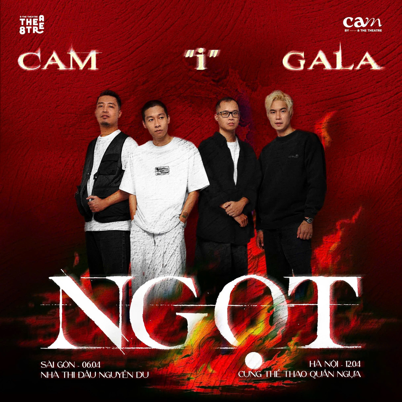 Ngọt từng "lỡ hẹn" với CAM GALA vào năm ngoái sau khi tuyên bố rã band.