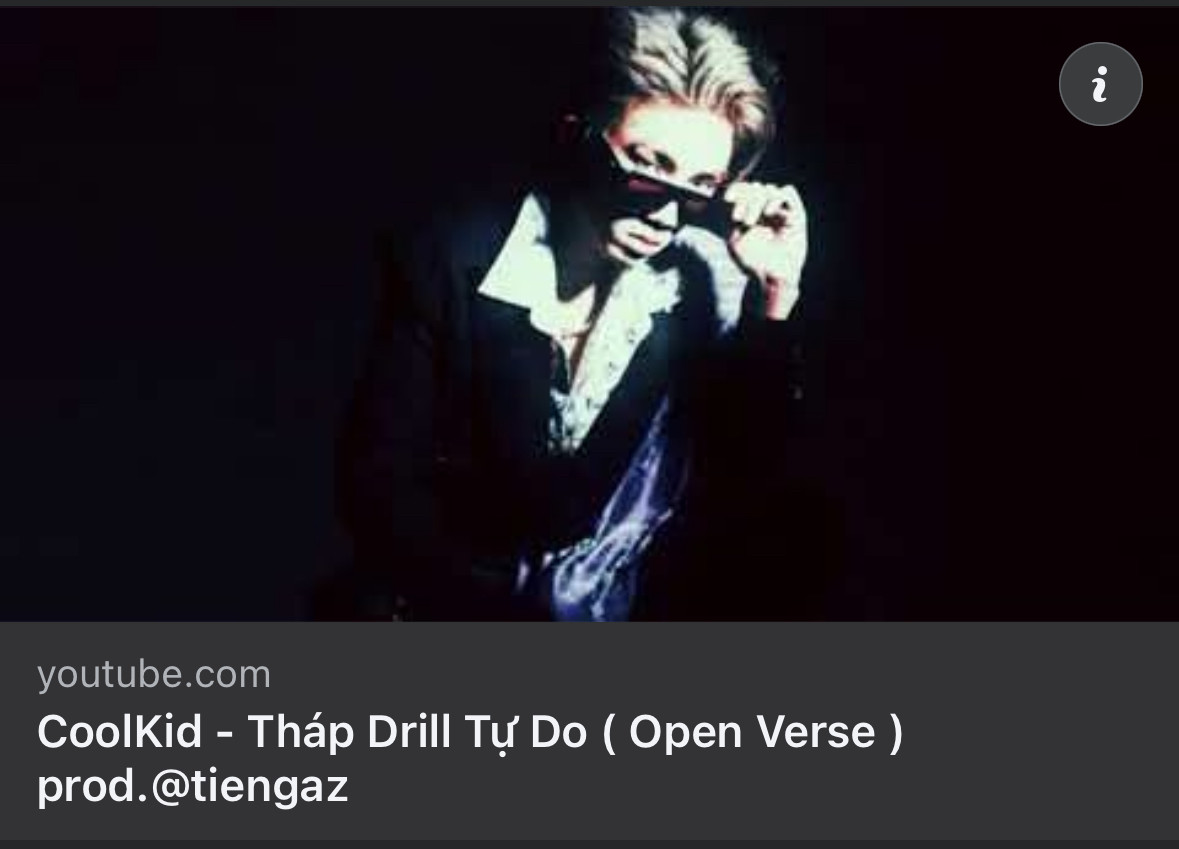 Coolkid trở lại với Tháp Drill Tự Do (Open Verse), từ sau sản phẩm Ảo Giác ra mắt 2024. Coolkid trở lại với Tháp Drill Tự Do (Open Verse), từ sau sản phẩm Ảo Giác ra mắt 2024.