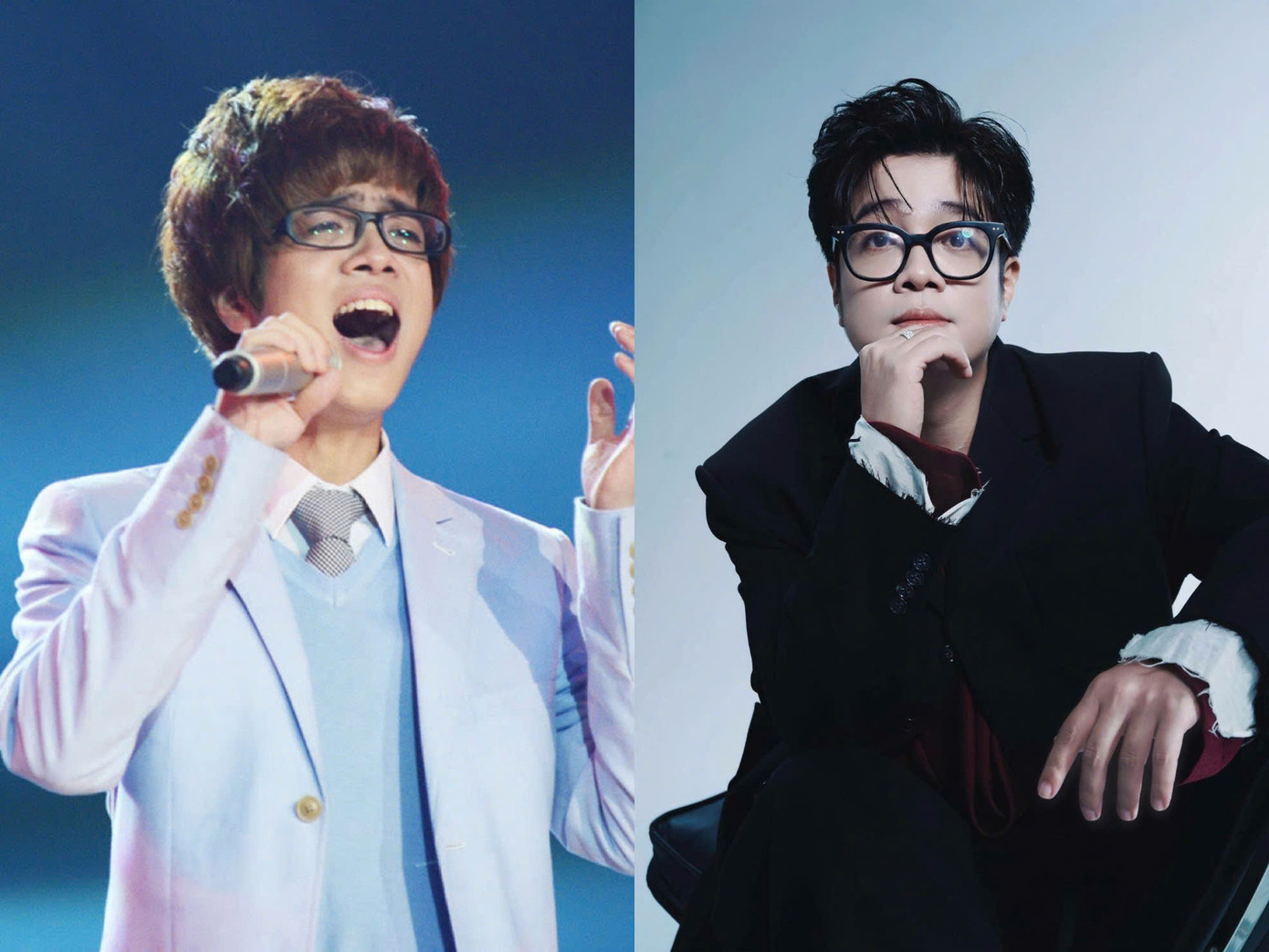 So sánh trước đây với hiện tại, khán giả nhận xét phải chăng anh chàng "lão hóa ngược"?